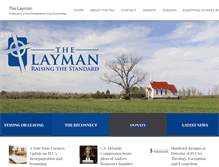 Tablet Screenshot of layman.org